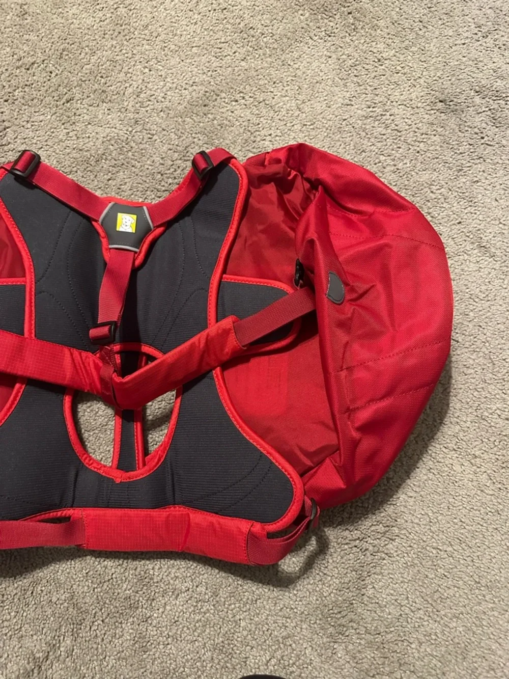 Ruffwear Singletrak Dog Pack Red L XL